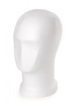 Styrofoam head, size 58/59 cm